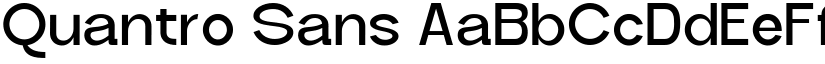 Quantro Sans font download