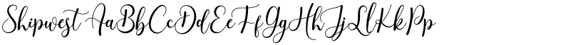 Shipwest font download