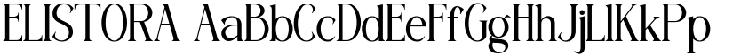 ELISTORA font download