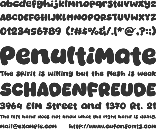 Matcha Cih font preview
