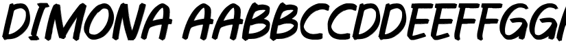 Dimona font download