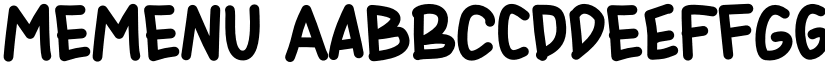 MEMENU font download