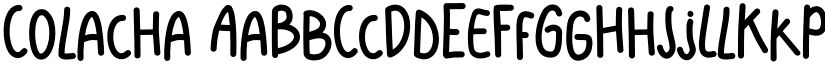 Colacha font download