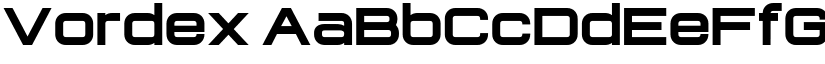 Vordex font download