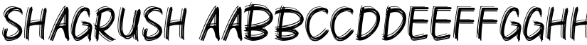 Shagrush font download