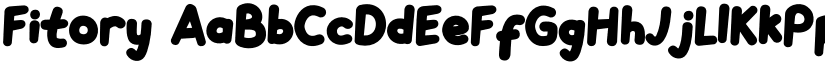 Fitory font download