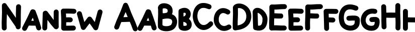 Nanew font download