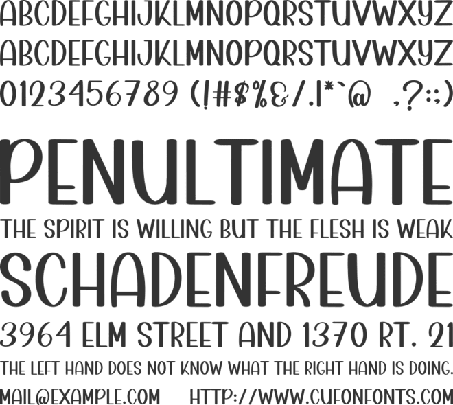 Honey Magic font preview