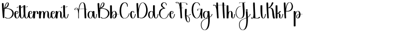 Betterment font download