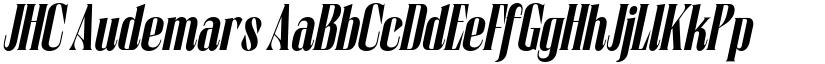 JHC Audemars font