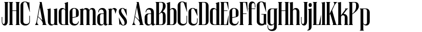 JHC Audemars font download