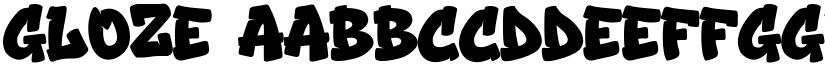 Gloze font download