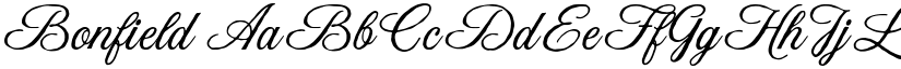 Bonfield font download