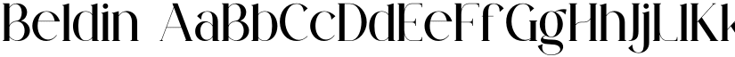Beldin font download
