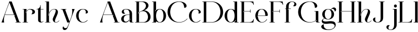 Arthyc font download