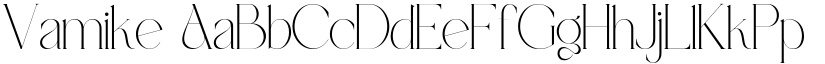 Vamike font download