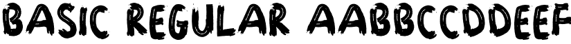 BASIC Regular font