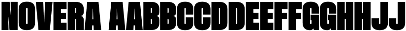 Novera font