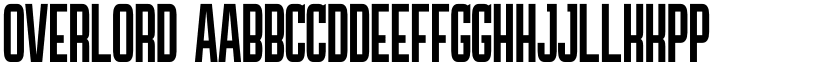Overlord font download