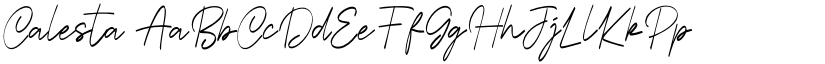 Calesta font download