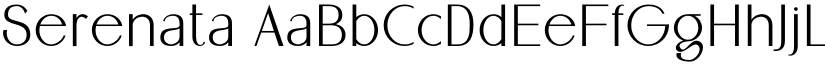 Serenata font download