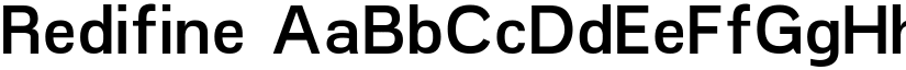 Redifine font download
