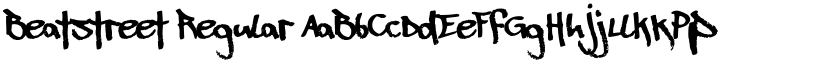Beatstreet Regular font