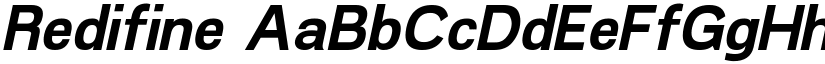 Redifine font