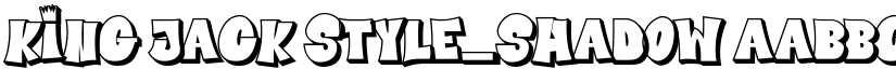 King Jack Style_Shadow font
