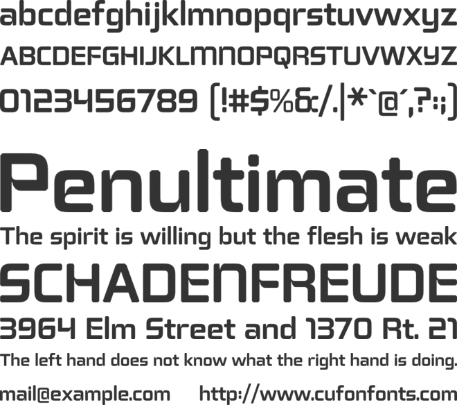 Alfaqix Algorithm font preview