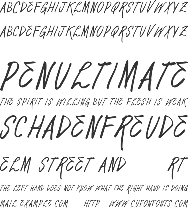 Vtks Beautizinea font preview