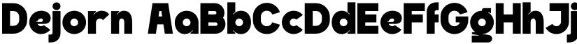 Dejorn font download