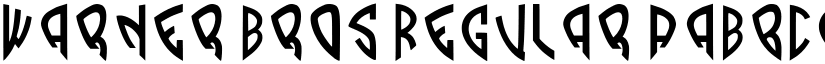 Warner Bros font download