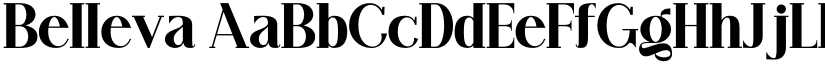Belleva font download