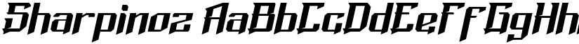 Sharpinoz font download