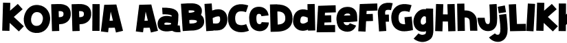 KOPPIA font