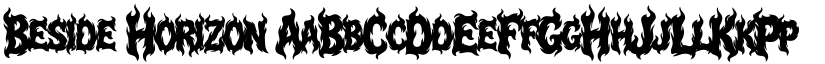 Beside Horizon font download