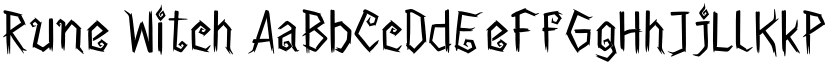 Rune Witch font download