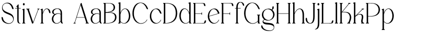 Stivra font download