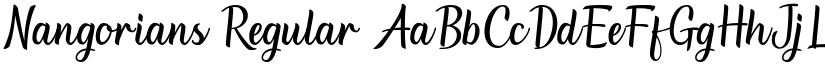 Nangorians font download