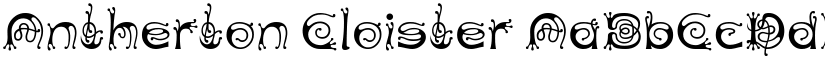 Antherton Cloister font