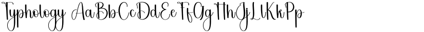 Typhology font download
