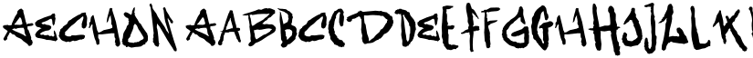AECHON font download