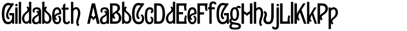 Gildabeth font download