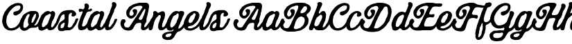 Coastal Angels font download