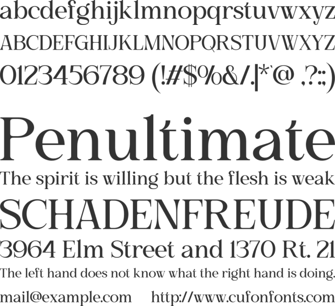 Lawthis font preview