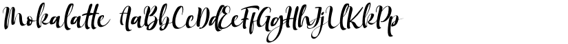 Mokalatte font download