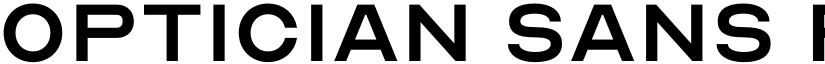 Optician Sans Regular font