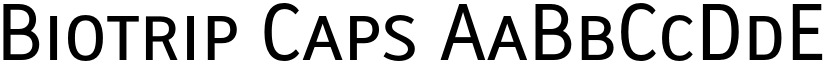 Biotrip Caps font download
