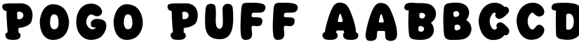 Pogo Puff font download
